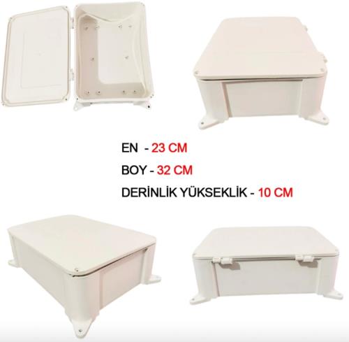 PCPRO PLASTİK DUVAR TİPİ ölçü*23X32X10 Outdoor kabinet ABS